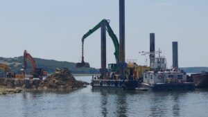 Dunărea atinge un minim record