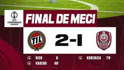 CFR Cluj, eliminată din Conference League