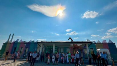Prima creșă construită de la zero în mediul rural în ultimii 30 de ani