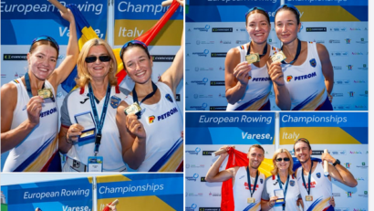 4 medalii pentru România în finalele Campionatelor Europene de canotaj