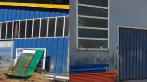 Hale construite ilegal pe domeniul public!