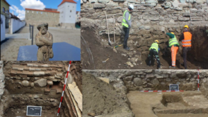 Descoperiri arheologice spectaculoase în centrul Bistriței