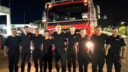 Pompieri din Bihor, trimiși în Serbia pentru a lupta cu incendiile de pădure