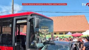 Șoferul din Mediaș a fost arestat preventiv
