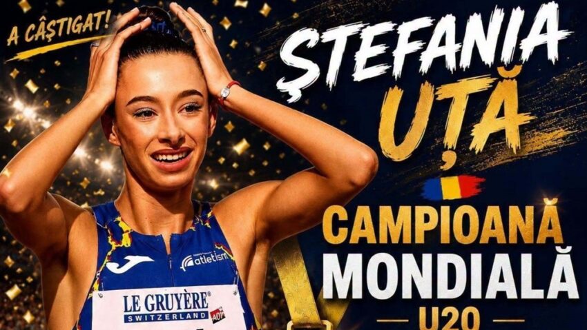Aur pentru România la Mondialele U20 de atletism