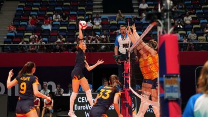 România, învinsă de Olanda la debutul la EuroVolley