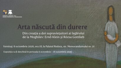 Când arta devine mărturie. Lucrările a doi supraviețuitori ai deportării în Transnistria, expuse la Palatul Reduta