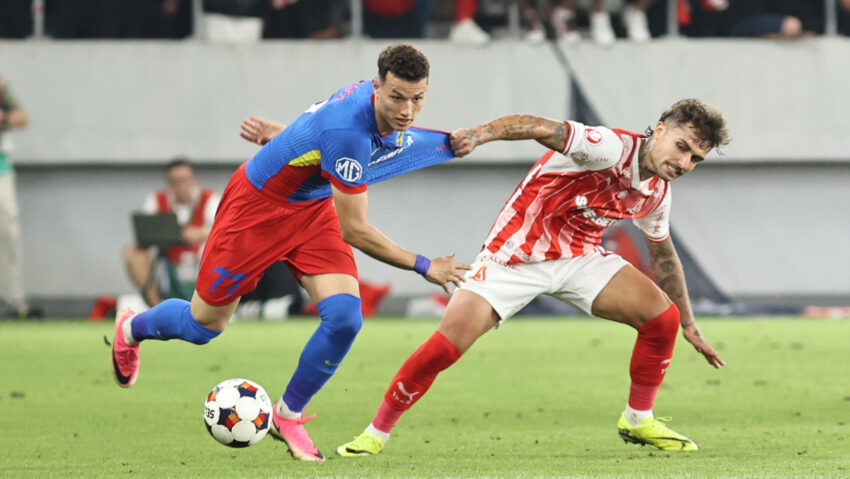 FCSB a fost învinsă de rivala Dinamo, în etapa a 8-a a Superligii