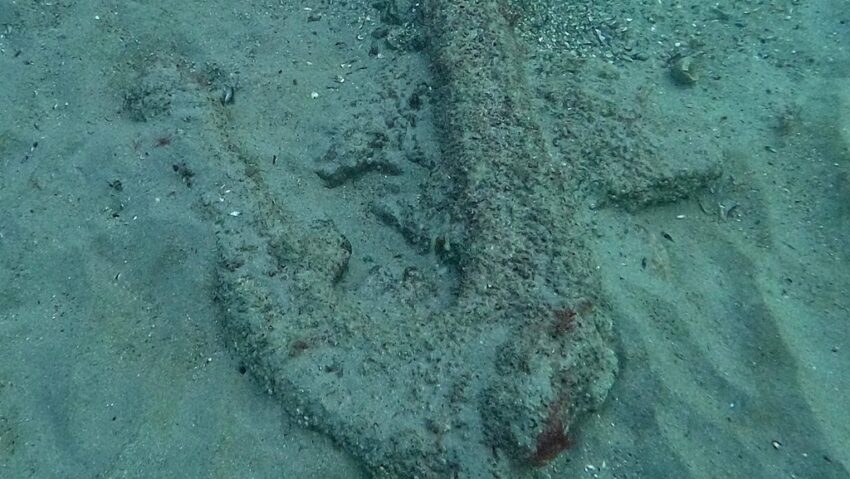 Ancoră antică rară, identificată în Marea Neagră