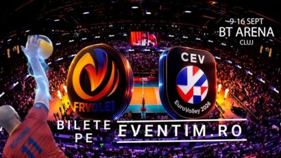 Campionatul European de volei, în Sala Polivalentă BT Arena