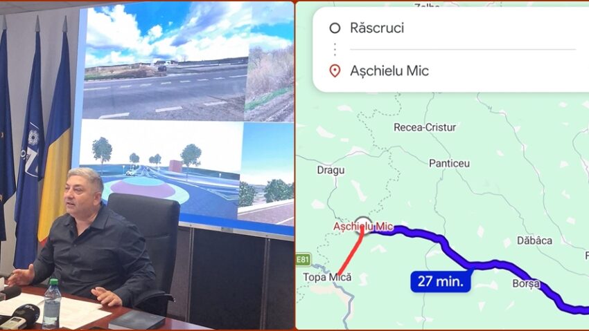 Drum de 34 de kilometri, nouă rută spre Autostrada Transilvania