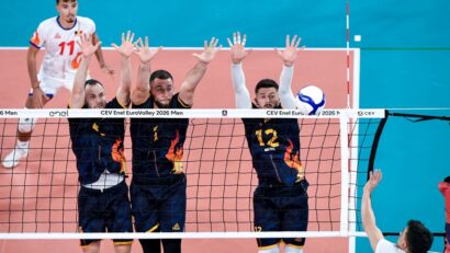 România s-a calificat în optimile Campionatului European de volei masculin