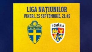 Debut pentru Hagi pe banca României în meciul cu Suedia