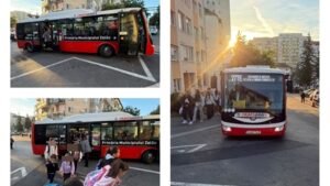 Proiect-pilot de transport școlar