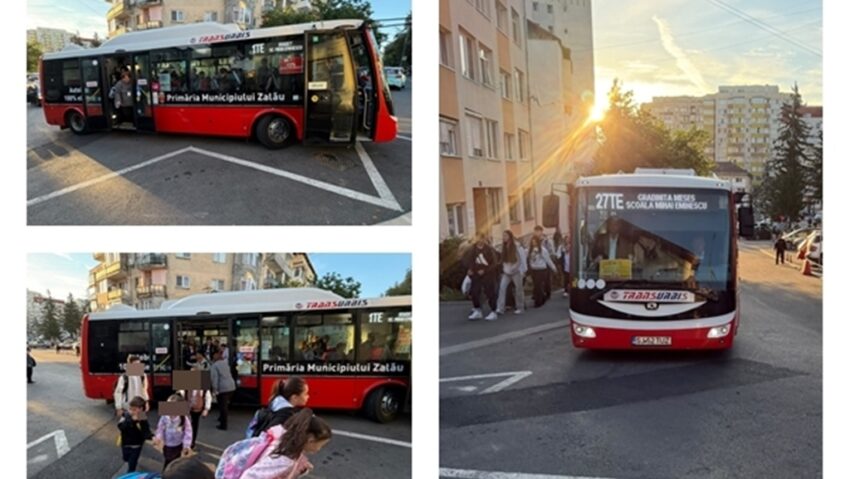 Proiect-pilot de transport școlar
