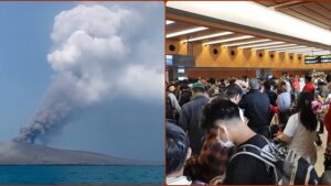 Aeroporturile din Jakarta, închise din cauza erupției vulcanului Anak Krakatau
