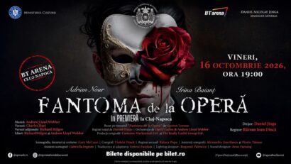 „Fantoma de la Operă”, în premieră, pe BT Arena