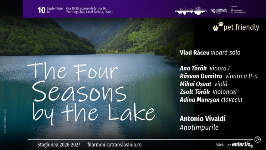 Vivaldi, sub cerul liber, la Tarnița