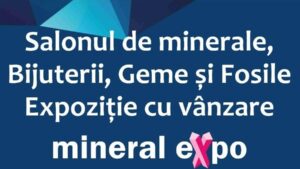 Cristale, diamante și pietre prețioase, la Mineral Expo