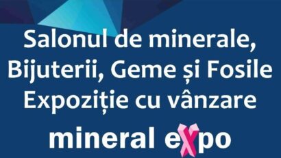 Cristale, diamante și pietre prețioase, la Mineral Expo