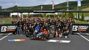 Performanță istorică pentru România! Formula Student în Top 50 mondial cu un monopost electric dezvoltat de la zero