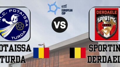 Potaissa Turda, duel cu o formație belgiană