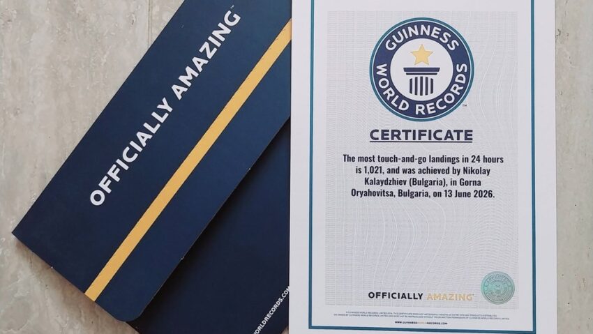 Peste 1.000 de decolări și aterizări pentru un record Guinness
