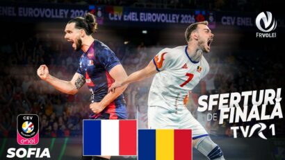 România e în sferturile Campionatului European de volei masculin