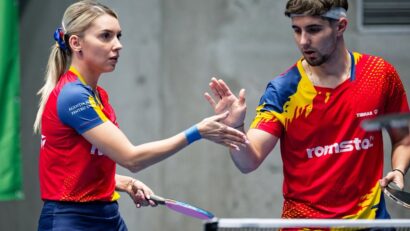 România a obținut prima medalie la Campionatul European de tenis de masă