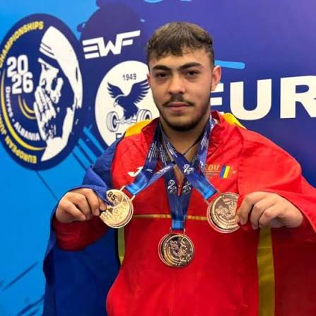 Bronz pentru Mihăiță Tănăsoiu la Campionatele Europene de haltere U23