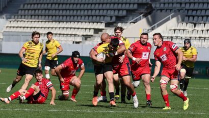 Debut cu dreptul pentru Romanian Wolves în Rugby Europe Super Cup