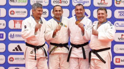 Un orădean a câștigat medalia de bronz la Campionatele Europene de Judo pentru Veterani