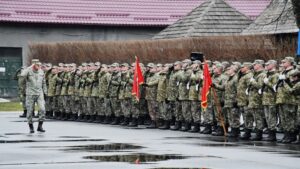 Exerciții militare la Brigada 81 Mecanizată