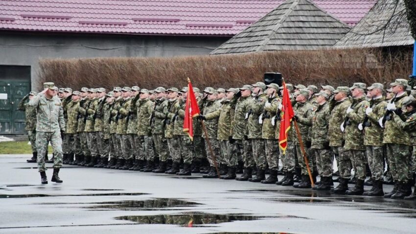 Exerciții militare la Brigada 81 Mecanizată