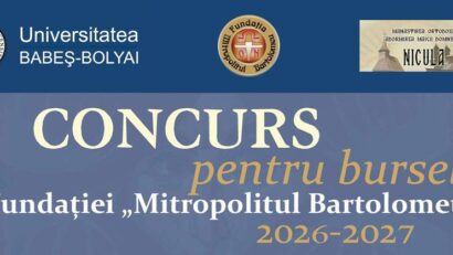 Burse oferite de Fundația „Mitropolitul Bartolomeu”