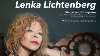 Lenka Lichtenberg concertează la Sinagoga Neologă din Cluj