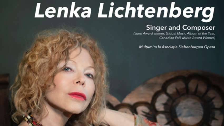 Lenka Lichtenberg concertează la Sinagoga Neologă din Cluj