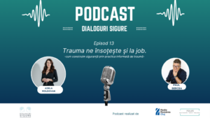 PODCAST DIALOGURI SIGURE – Pentru că nu ne putem lăsa problemele acasă … cum construim relații sigure la muncă?
