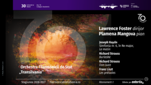 Seară de muzică clasică cu Lawrence Foster la pupitru