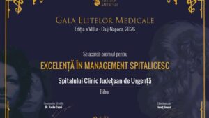 Spitalul Județean Bihor, premiat la Gala Elitelor Medicale 2026