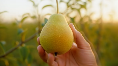 O pară gigantică ar putea stabili un record european
