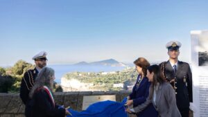 La Napoli s-a dezvelit o placă comemorativă dedicată Reginei Maria a României