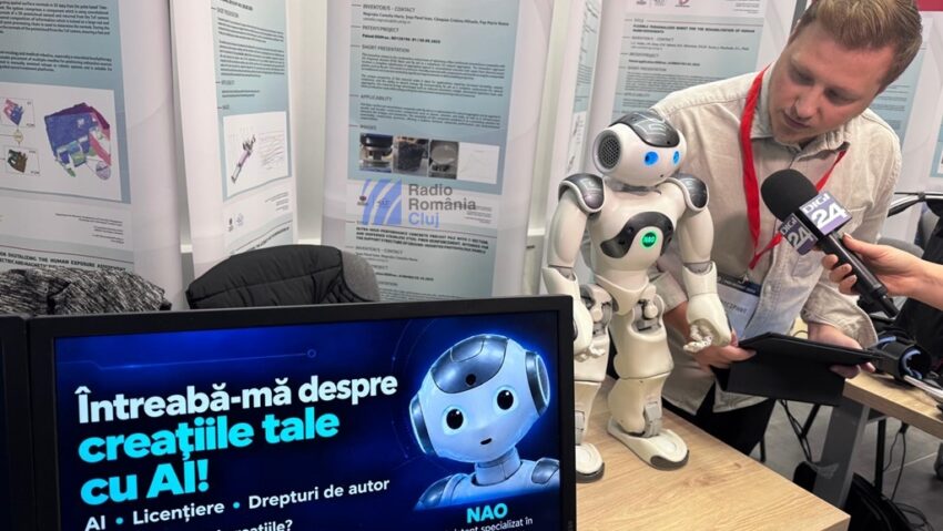 Roboței umanoizi, astrofood și betoane ecologice – invenții revoluționare la Cluj-Napoca