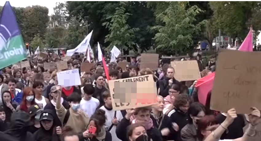 Proteste în Franța pentru condiții mai bune în educație