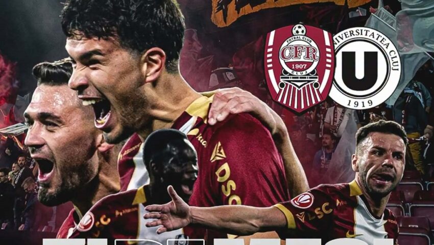 Derby-ul Clujului se joacă, azi, în Cupa României